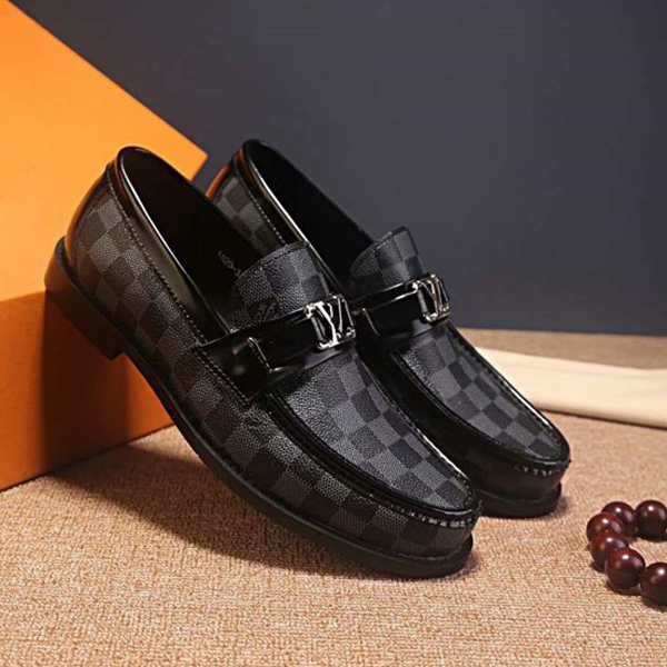 Black Luxury Buckle Dress Shoes