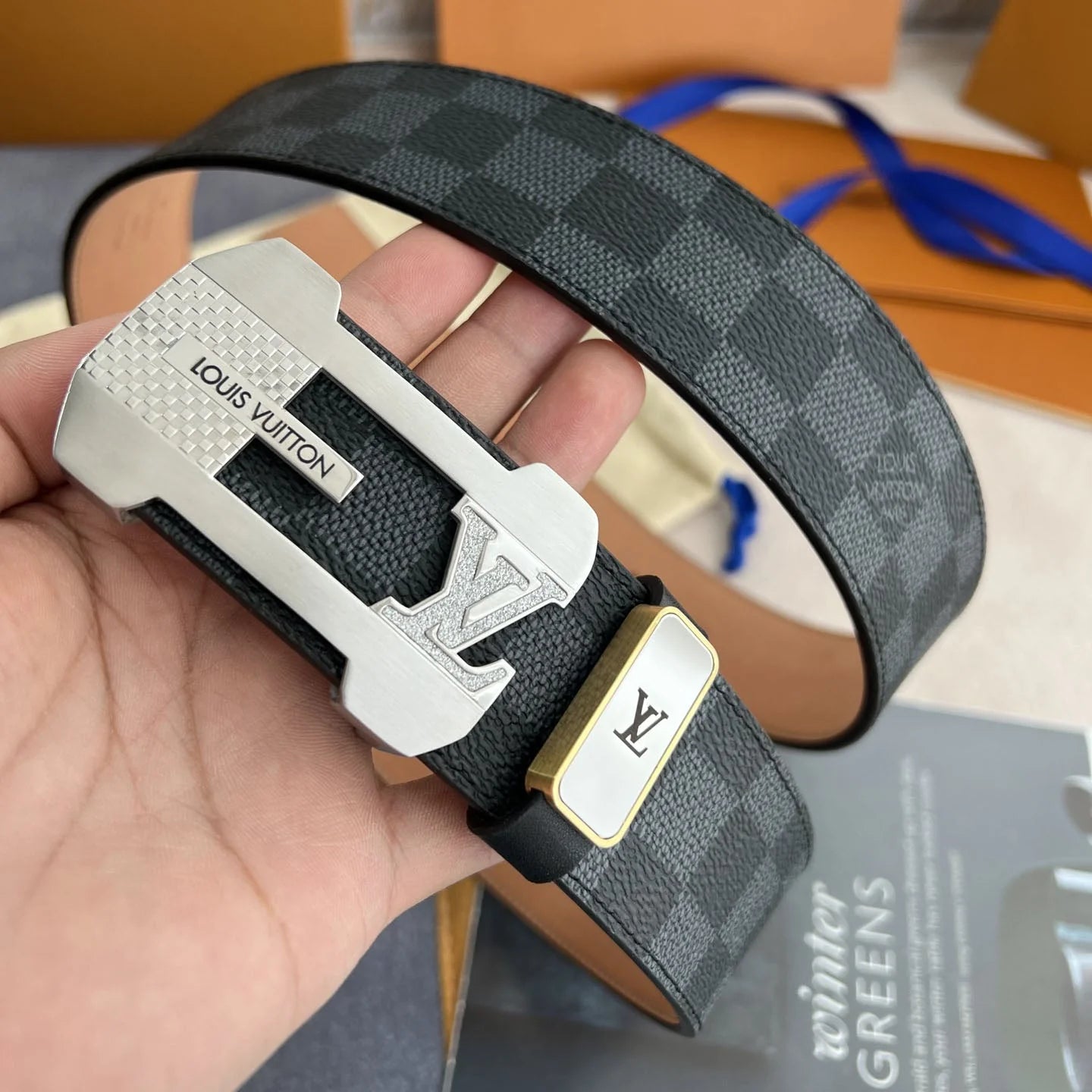 Lv Luxury Genuine Leather Men’s Belt 1025010749