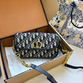 Enamel coated buckle bag XC0123071816