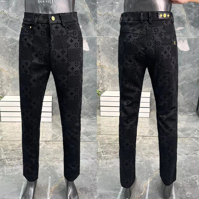 L&G fashionable all-match slim fit trousers