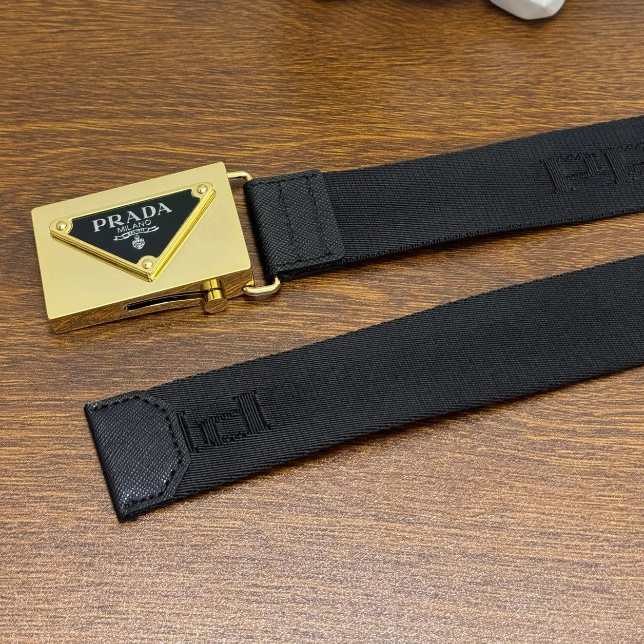 Woven fabric belt belt with metal buckle  1425120903