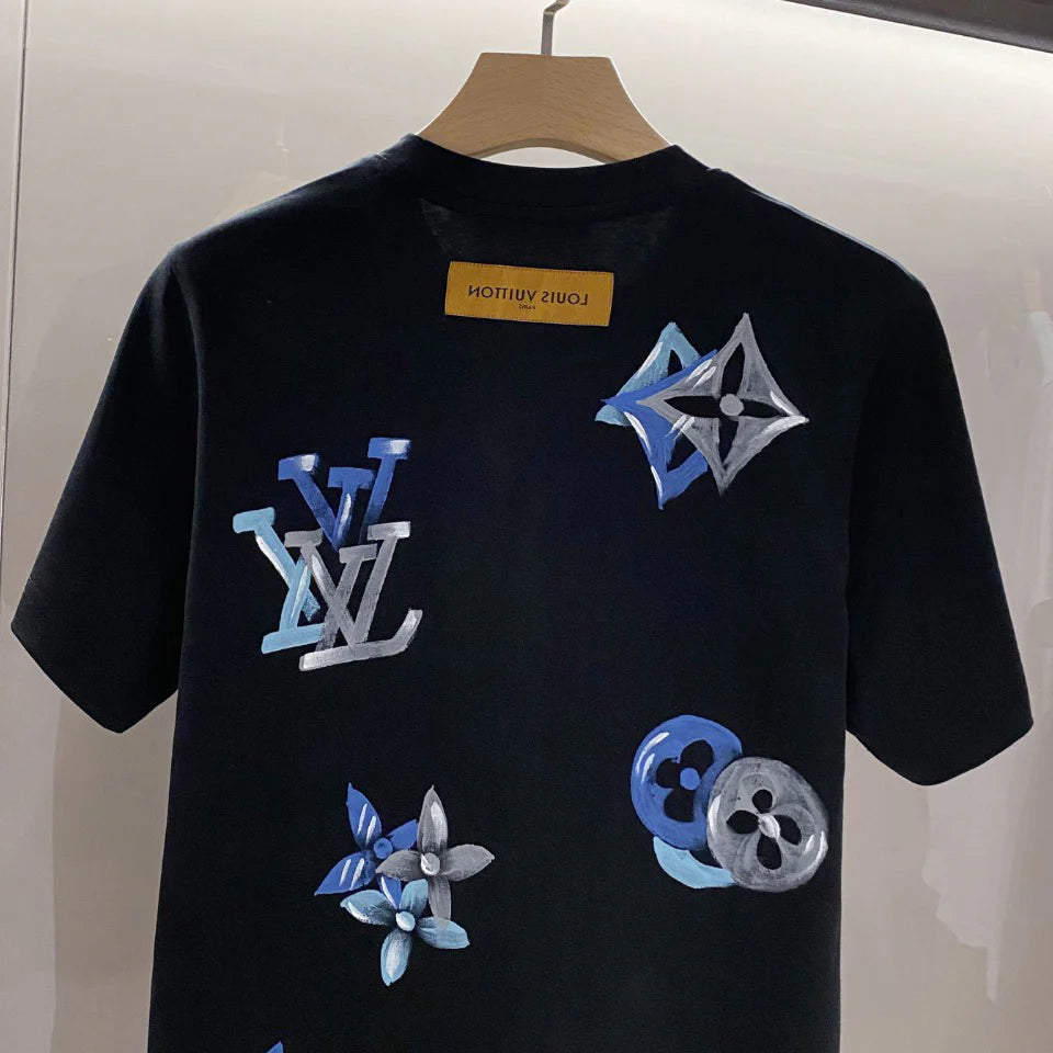 New Fashion Printed Short Sleeve 3D1025010803