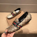 Gold Luxury Handmade Men's Loafers