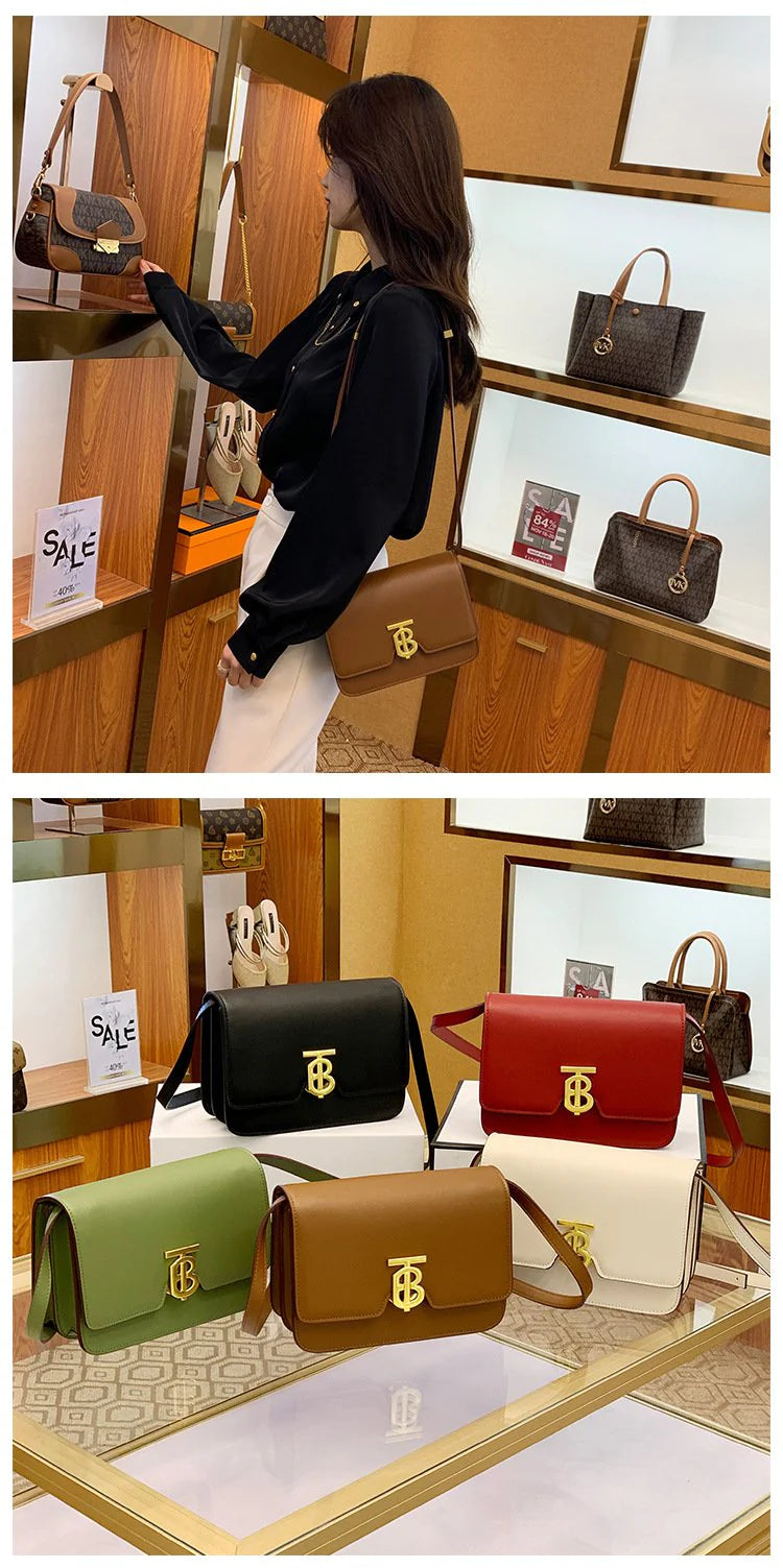 Fashion New Women's Bag, Simple And Solid Color Tofu Bag 1024010302