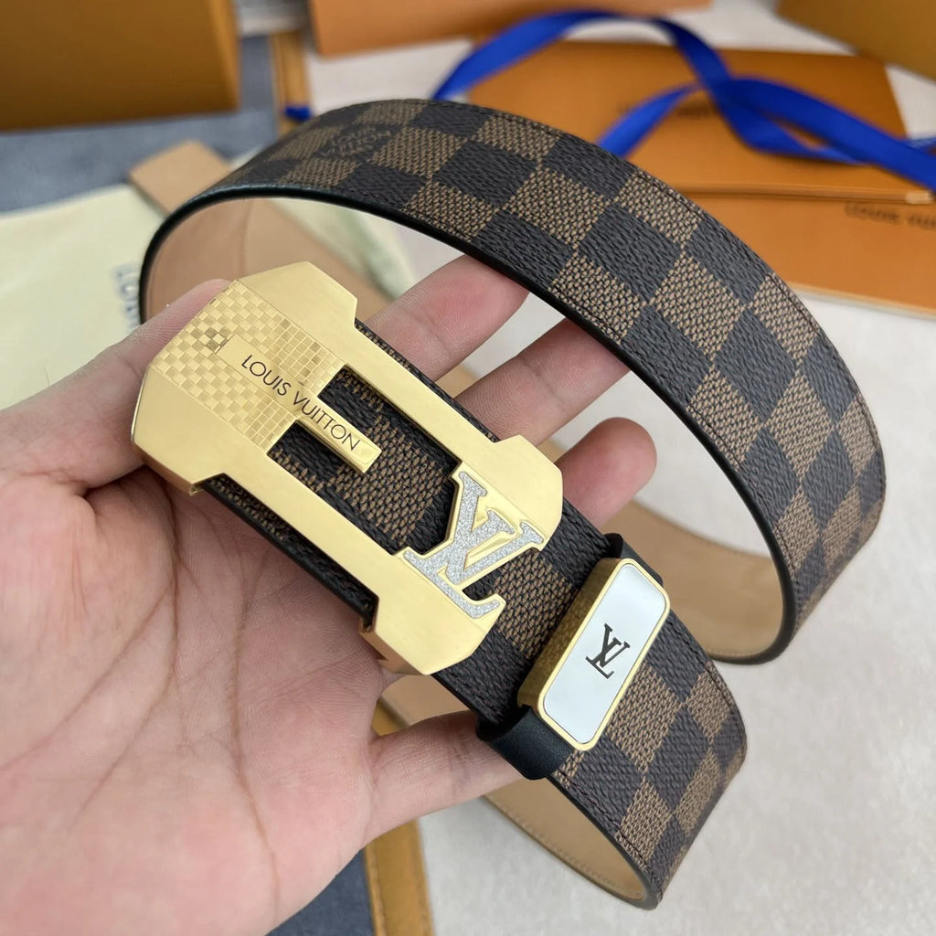 Lv Luxury Genuine Leather Men’s Belt 1025010749