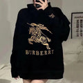 Spring new embroidery couple models hooded sweatshirt 3D-1025021218