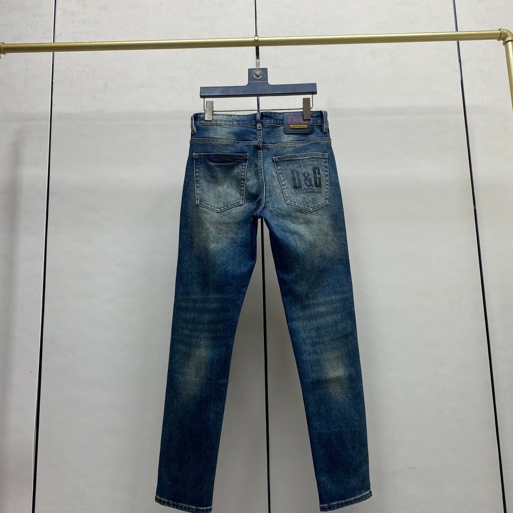 Men's Fashion Slim Straight Jeans 1025063001
