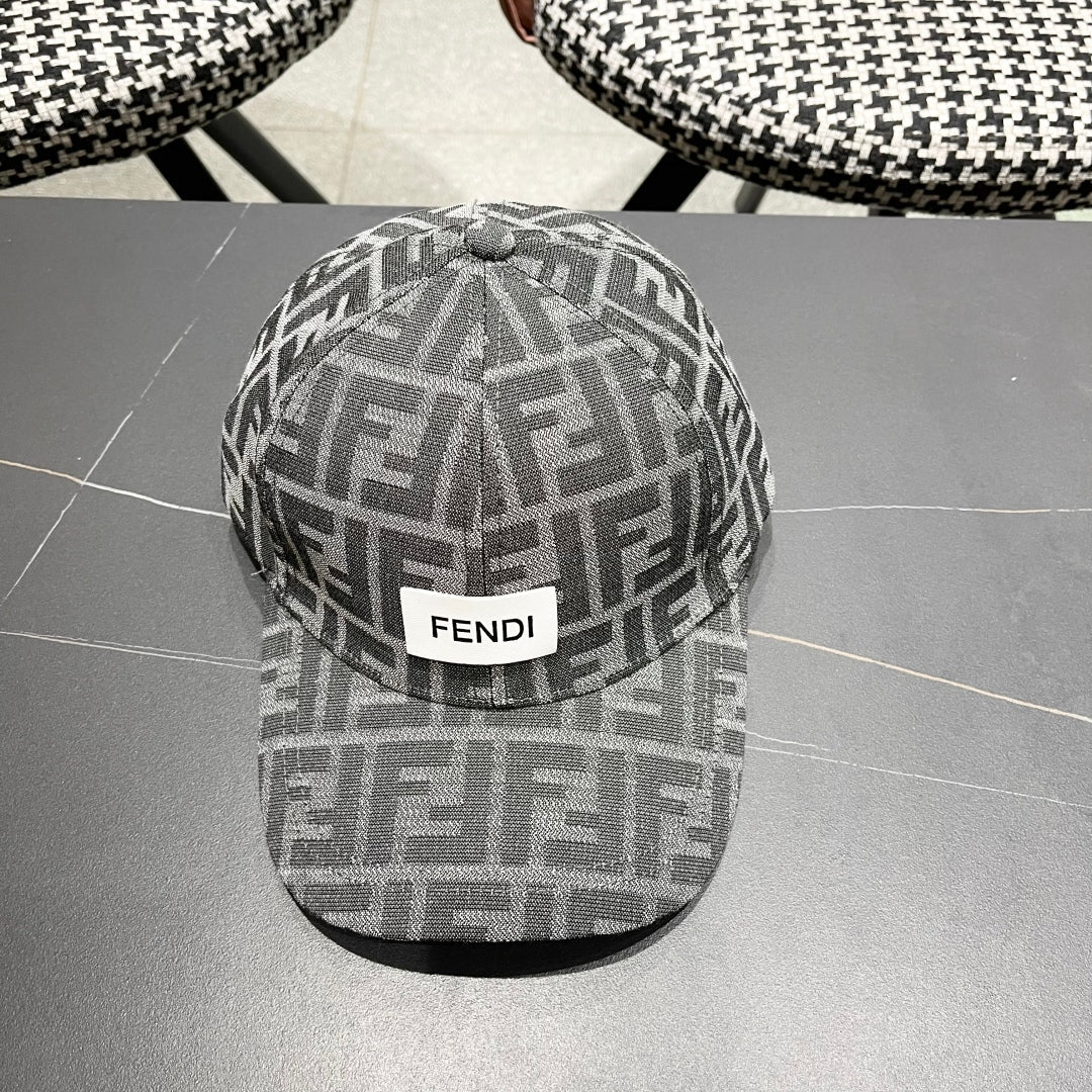 Branded Canvas Jacquard Letter Baseball Cap 1025040104