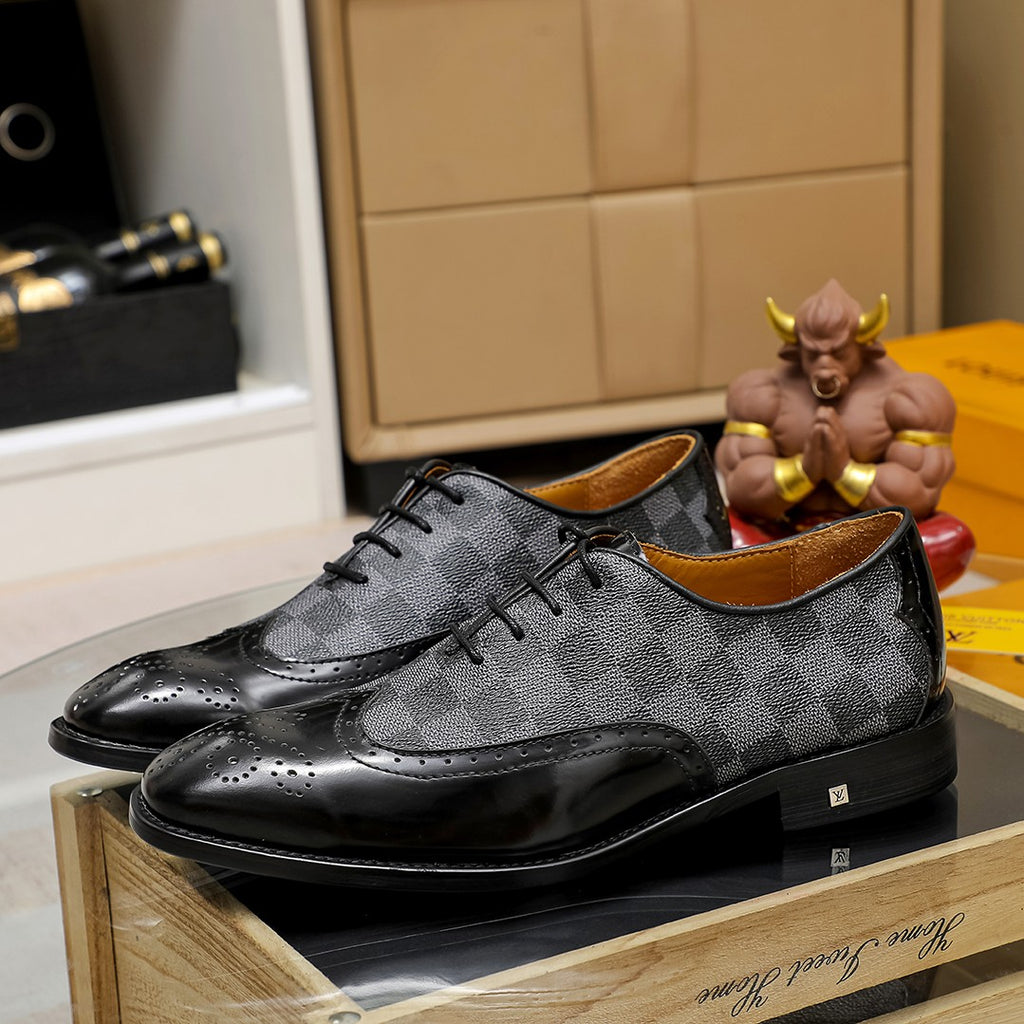 New Men's Casual Business Leather Shoes Oxford Shoes 0424052901