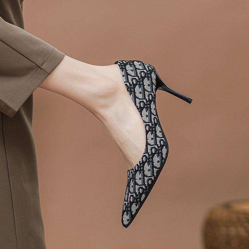 Fashion and versatile casual women's high heels 1023120610
