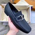 Luxury logo premium men's classic loafers