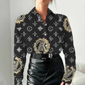 High quality fashion versatile printed long sleeve shirt 3D1025030613