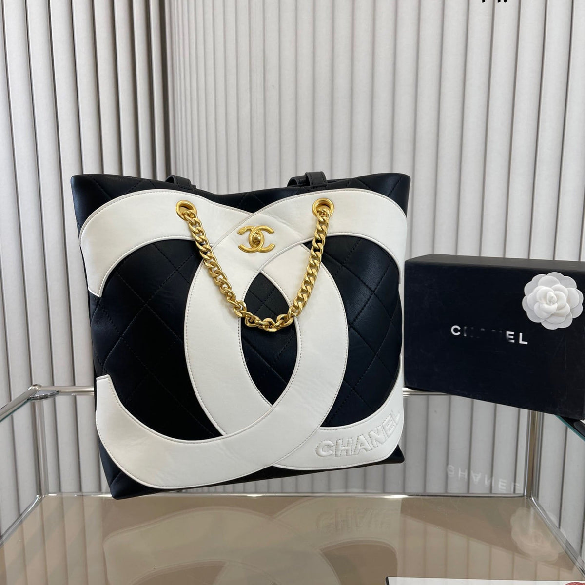 Black White Luxury Design Bag WLFBG23021720