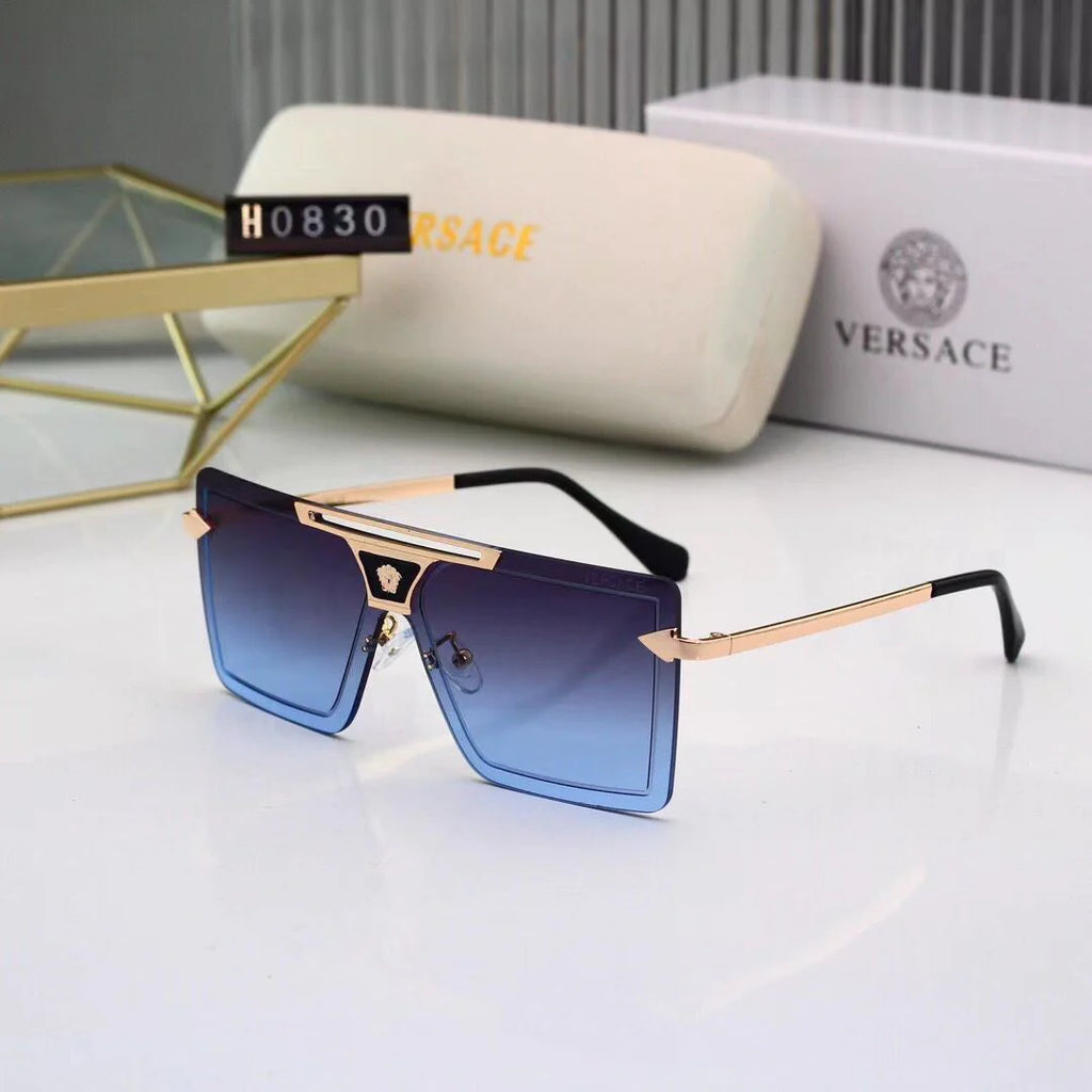 Distinctive Frameless Sliced Printed Sunglasses 1024030809