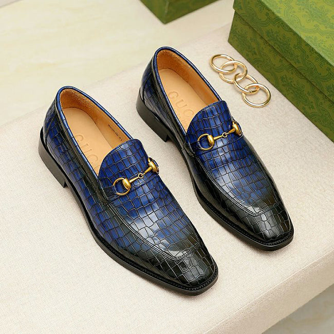 Classic casual men's leather shoes PT1023092223