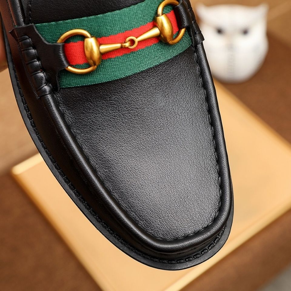 New G Logo Classic Style All-Match Men's Loafers-PD0523041101
