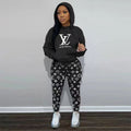 23 New fashion Women's color sports suit 08