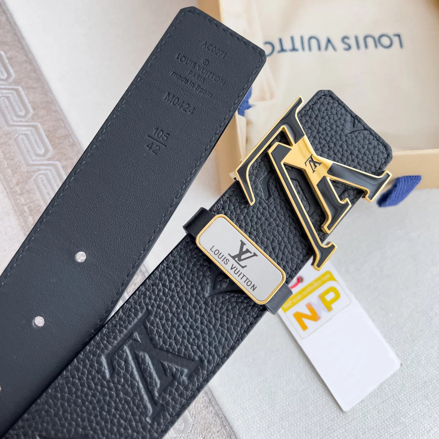 Lv Luxury Genuine Leather Men’s Belt 1025010742