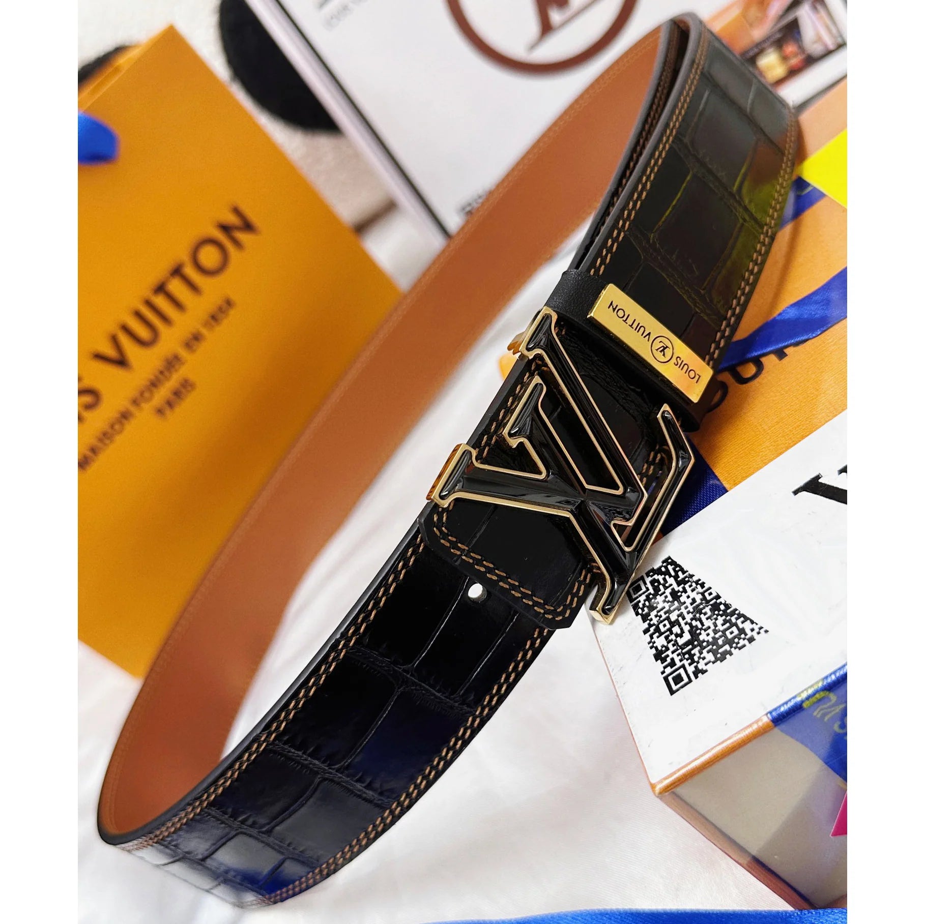 Lv Luxury Genuine Leather Men’s Belt 1025010743