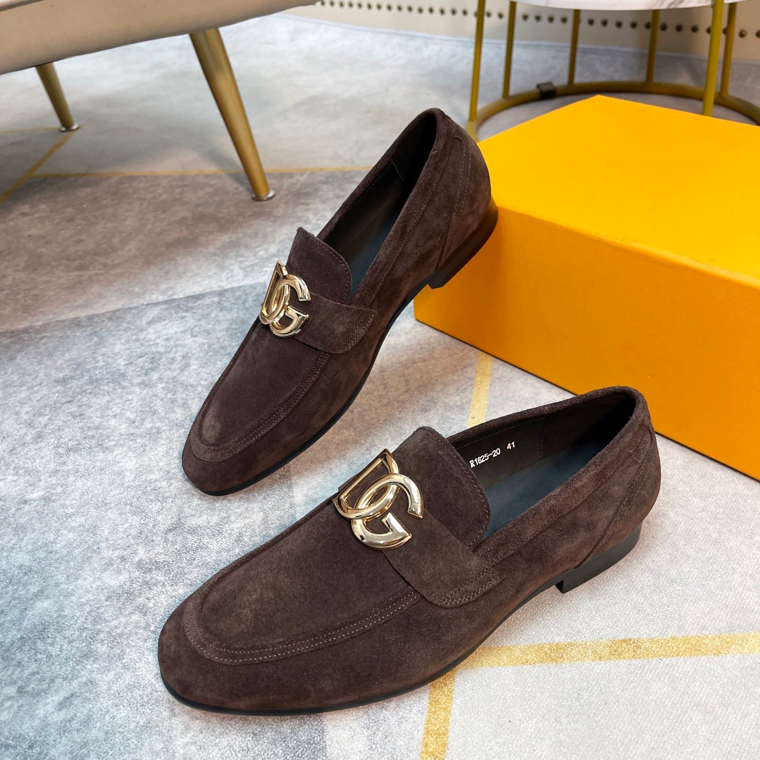 DG new men's suede loafers XC0723092205