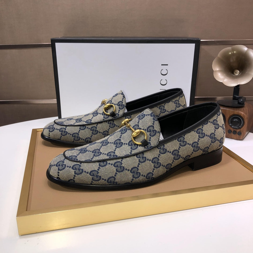 G-print premium casual loafers