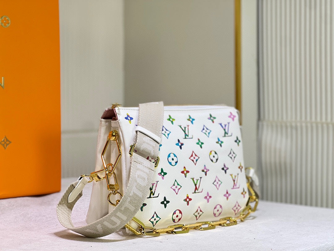 White Small Coussin Bag