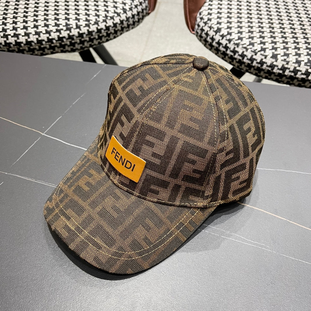 Branded Canvas Jacquard Letter Baseball Cap 1025040104