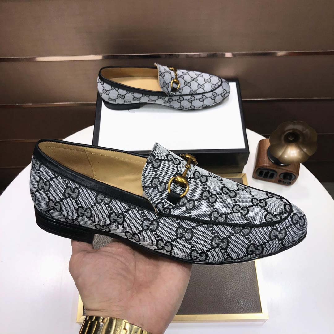 G-print premium casual loafers