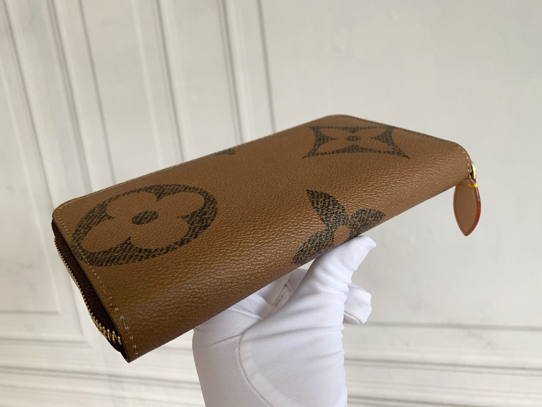 Printed Canvas Edition Zip Coin Purse XCS041905