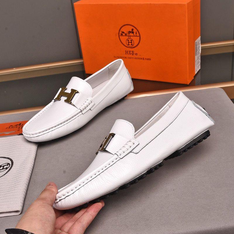 New Leather Casual Men's Shoes Comfortable Slip-on Loafers 1024031518