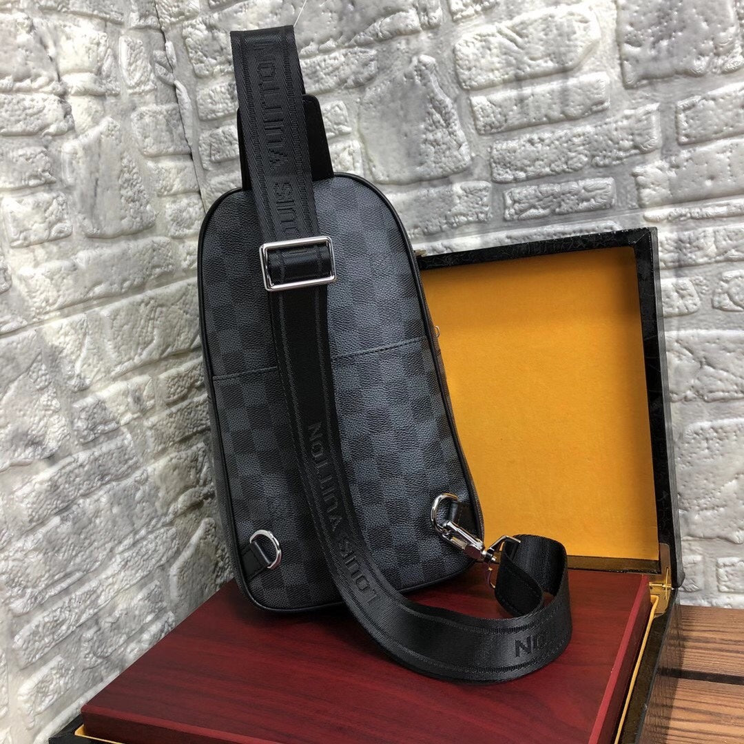 Classic Plaid VL Backpack Chest Bag XC0423081603
