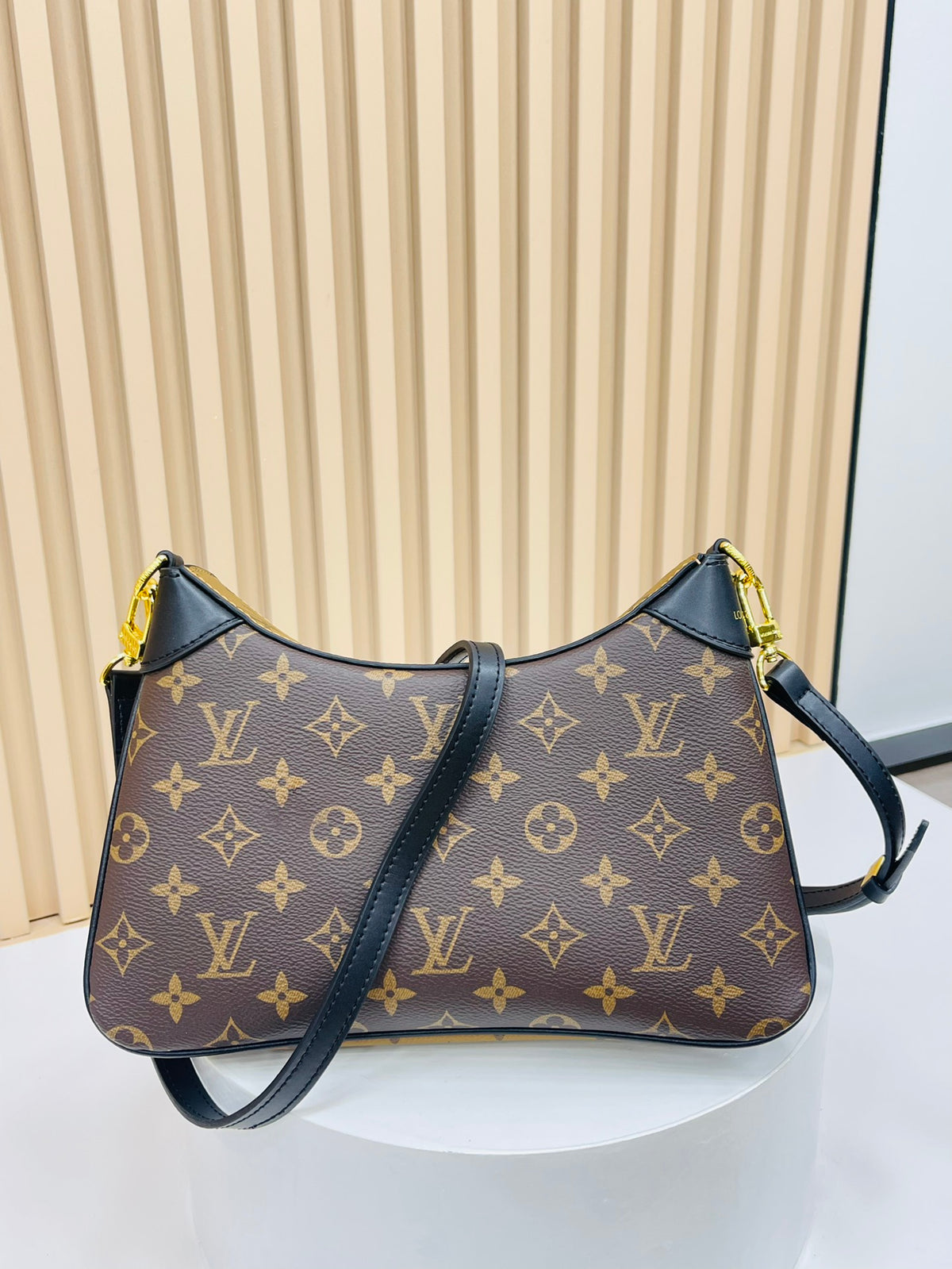 Fashion Design Large Capacity Women's Shoulder Bag Stylish Handheld Genuine Leather Canvas Messenger Bag 0424082106