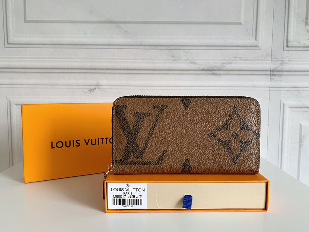 Printed Canvas Edition Zip Coin Purse XCS041905