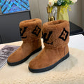 Versatile classic L-V wool snow boots 1024093026