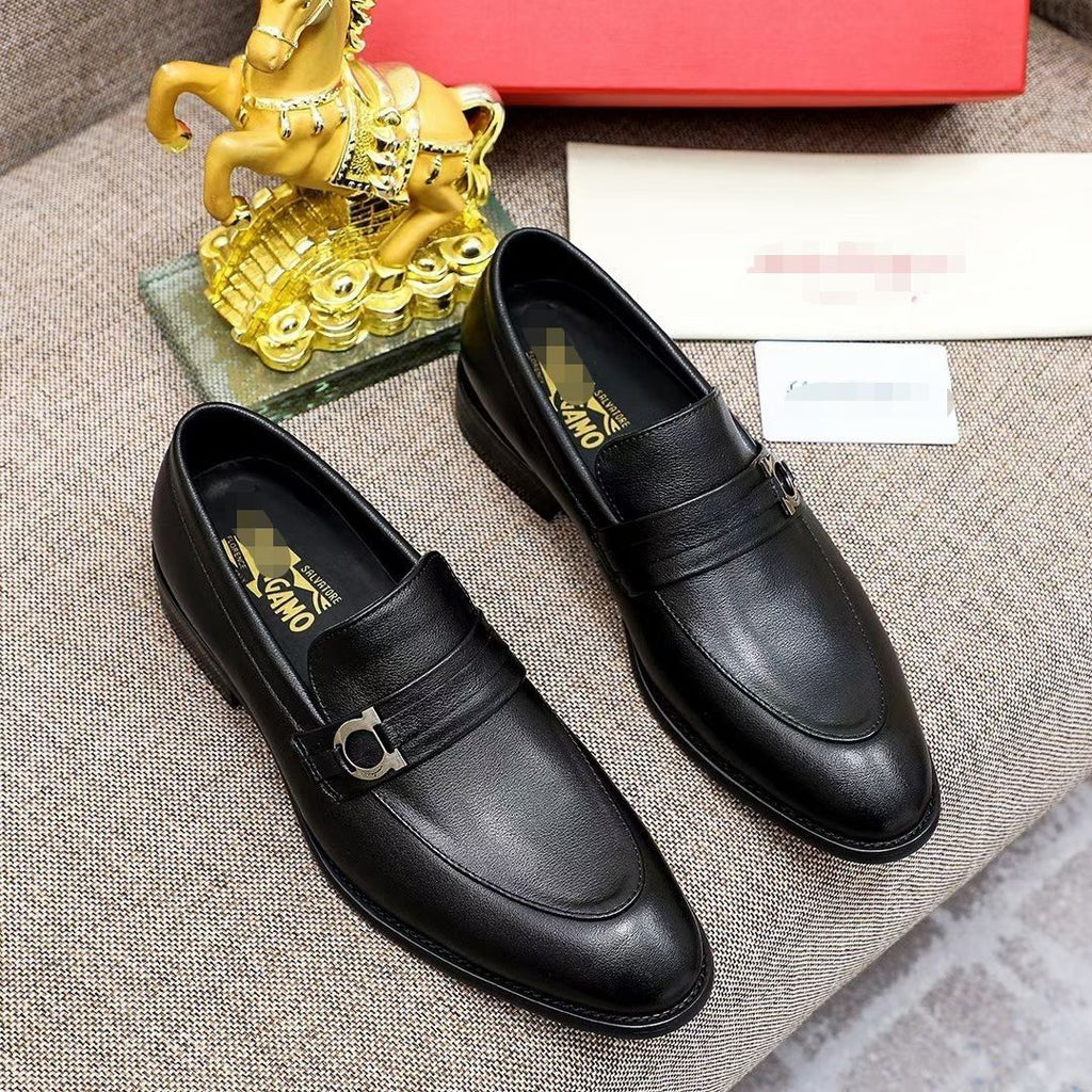 Business Formal One Foot Stirrup Loafers 1025062505