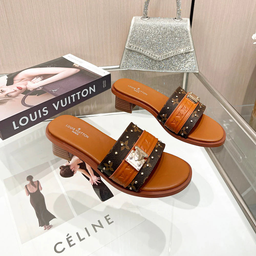 23 early spring new Lock It series letter buckle sandals and slippers XC160616012