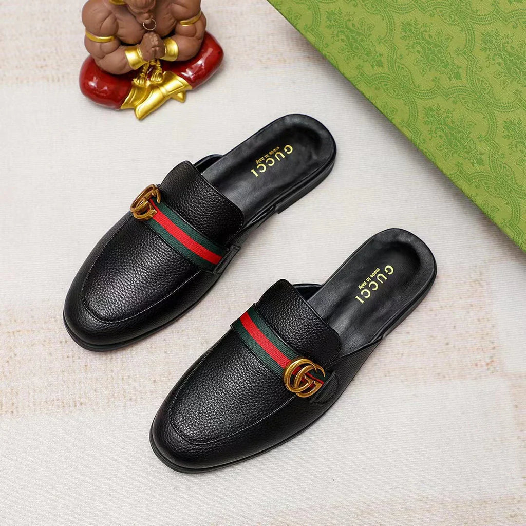 Men's Casual Leather Shoes Leather Slippers 1025031305