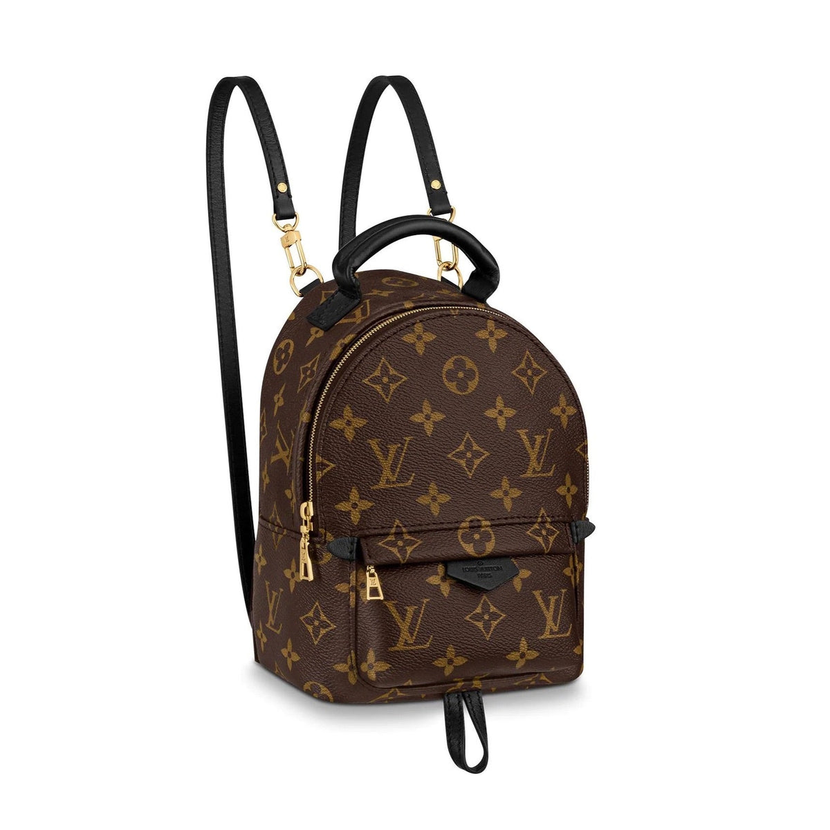 Handmade Leather Backpack Mini Monogram Palm Springs