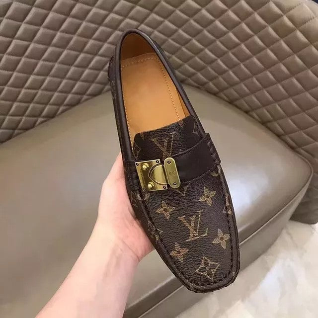 Men's Luxury Formal Single Buckle Boat Shoes