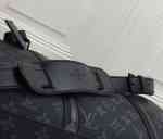 Black Formal With V Logo Men's Handbags