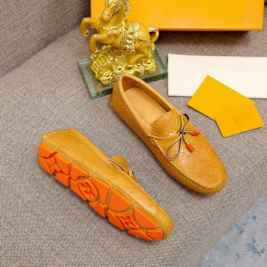 New fashion bow new old flower beanie shoes a comfortable loafer