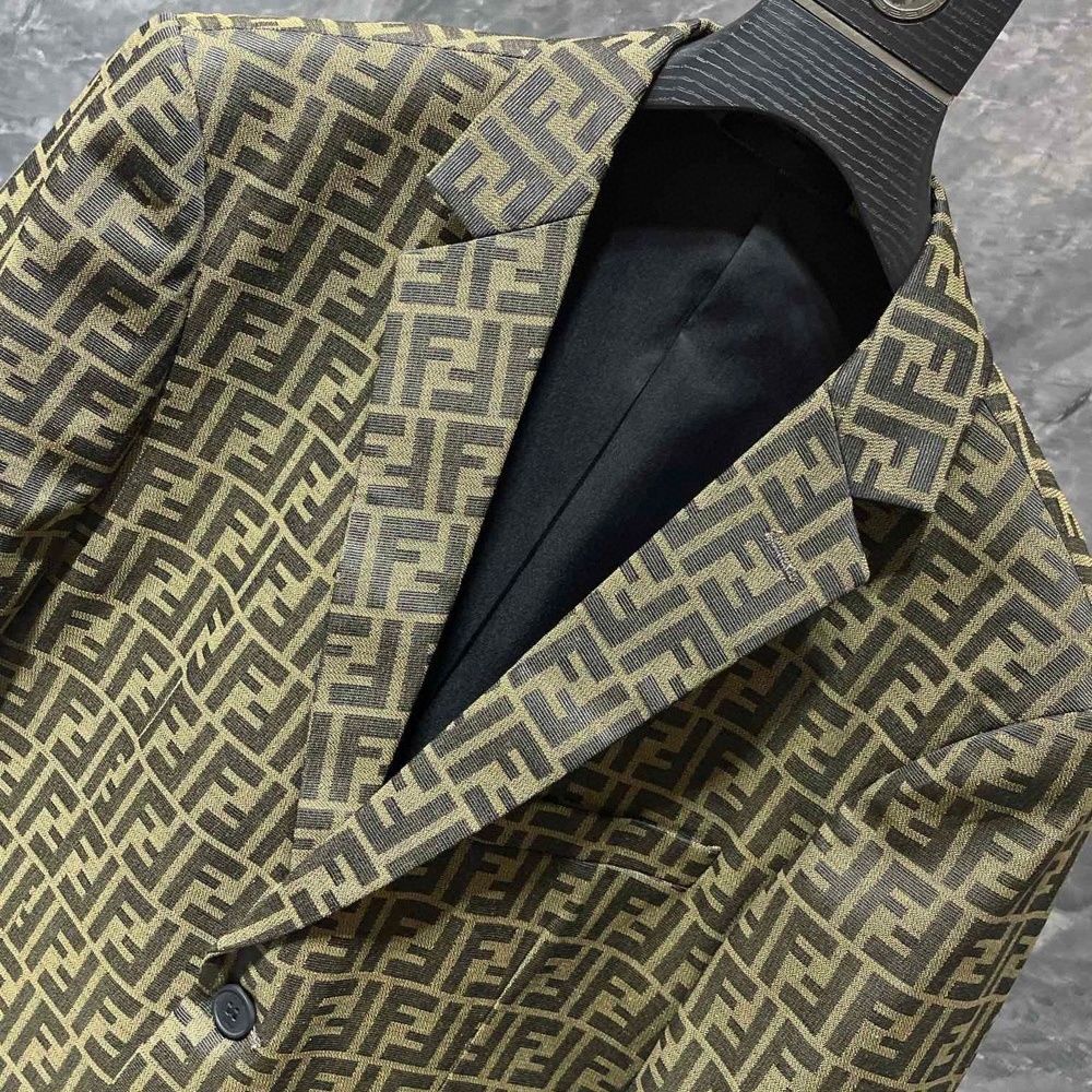 Yellow F High-end Trendy Casual Suit PD02032404