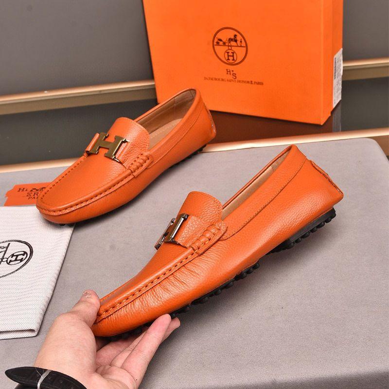 New Leather Casual Men's Shoes Comfortable Slip-on Loafers 1024031518