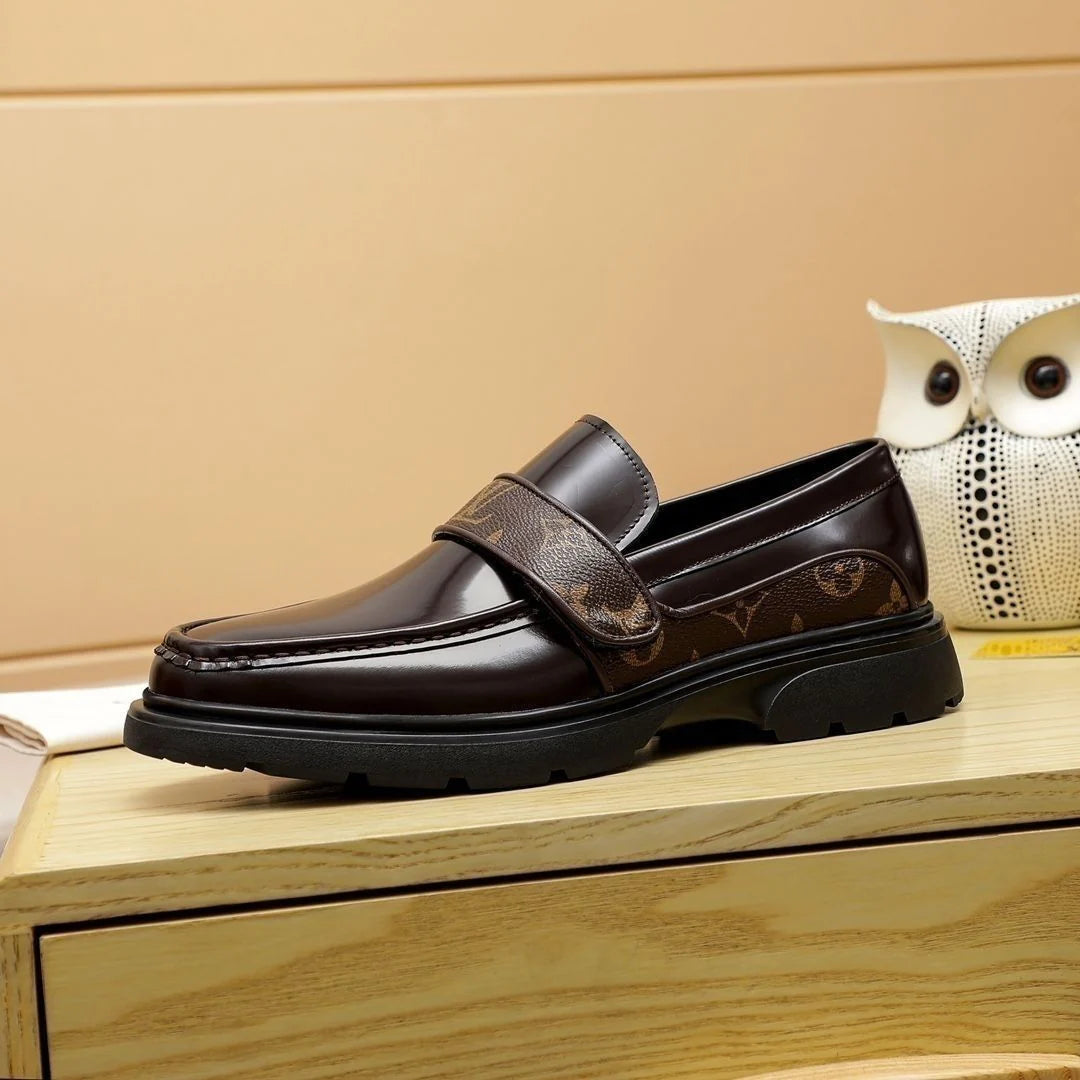 Casual Men's Leather Shoes Leather Loafers 1024032107