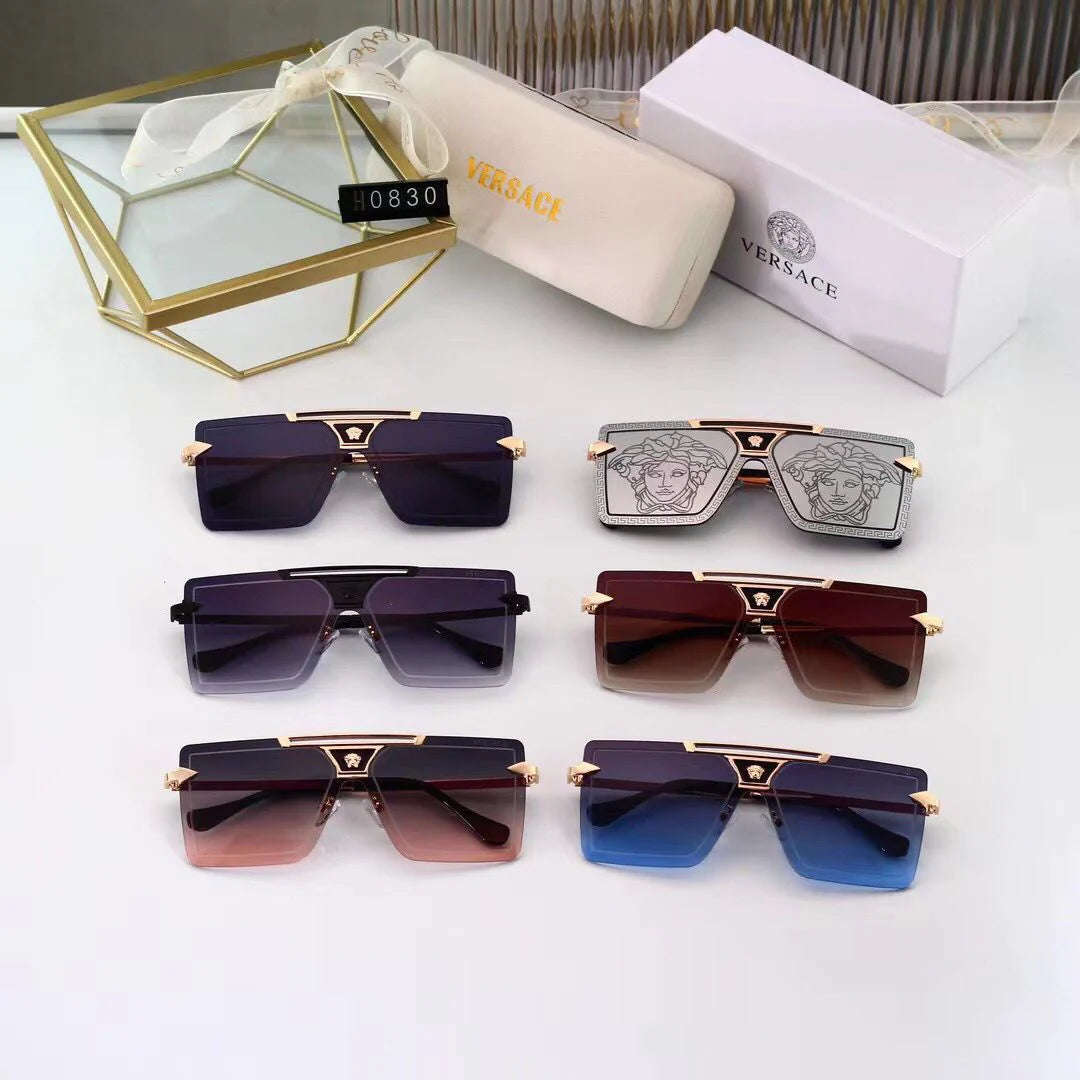 Distinctive Frameless Sliced Printed Sunglasses 1024030809