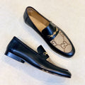 Classic casual men's leather shoes PT1023092225