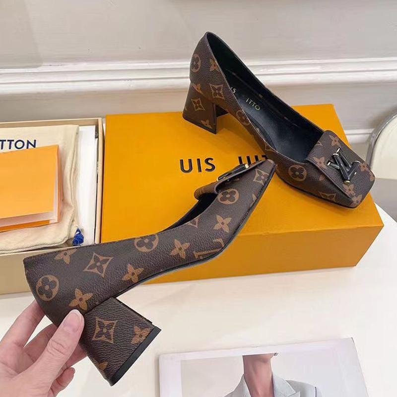 Fashion New Versatile Commuter High Heel Women's Shoes 1023120715
