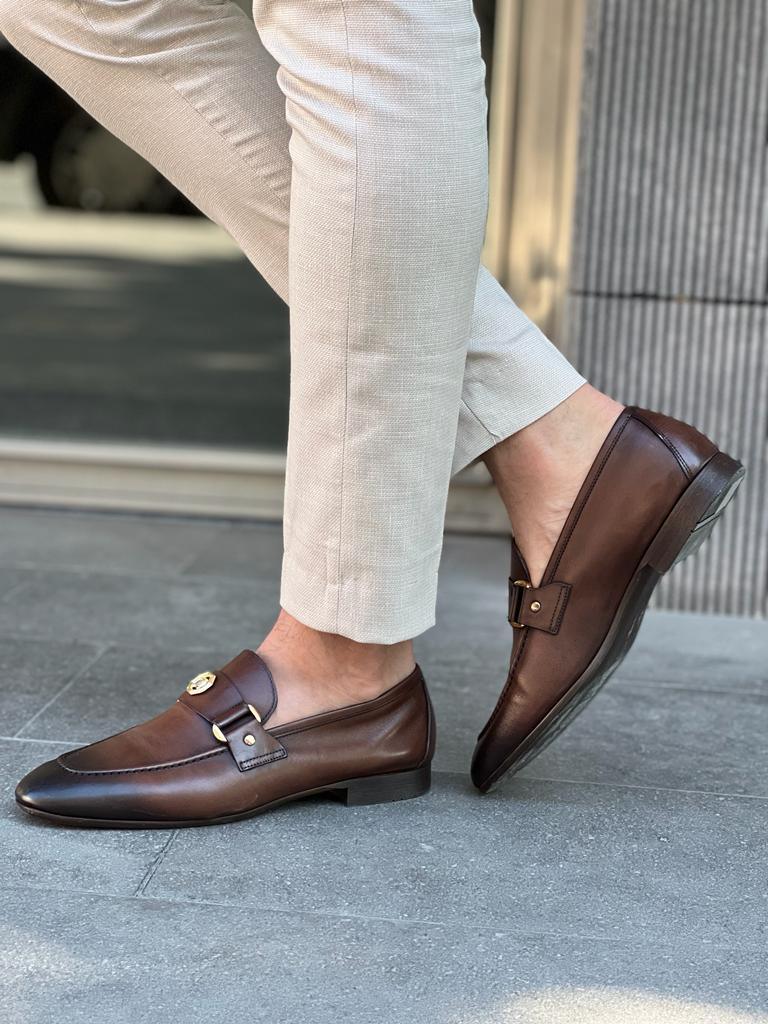 Empire Brown Penny Loafers