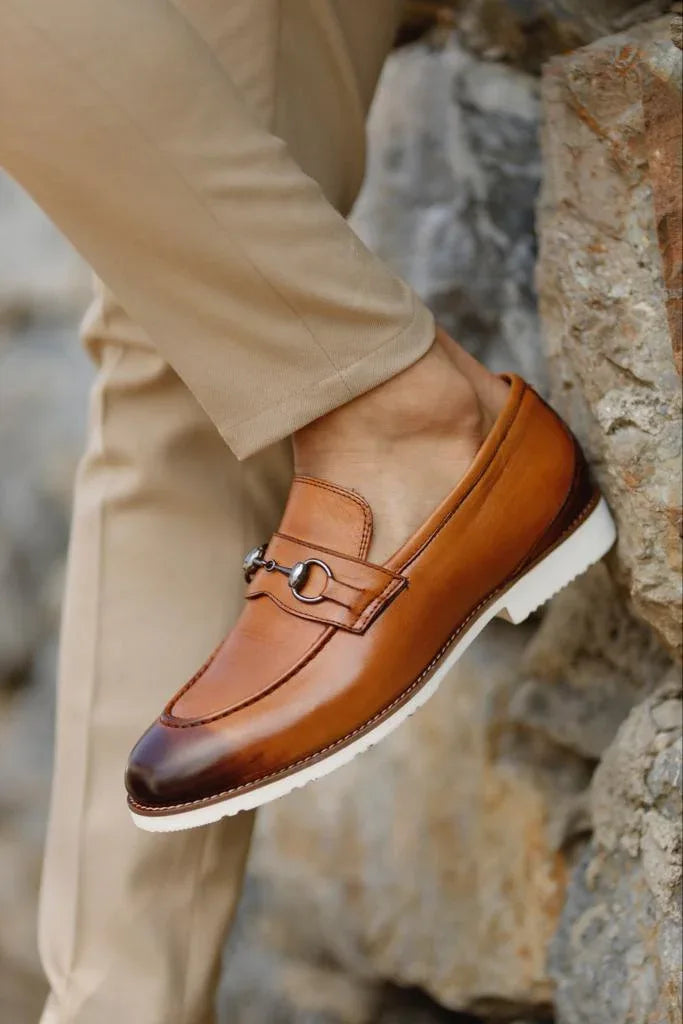 Empire Tan Loafers
