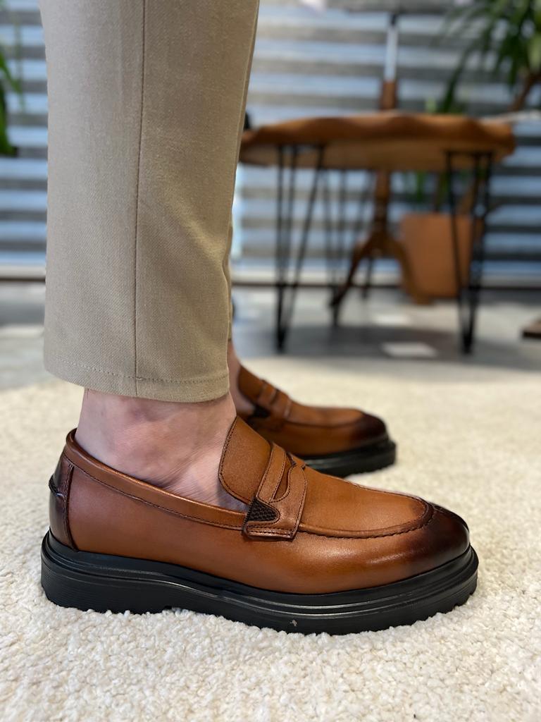 Empire Tan Loafers